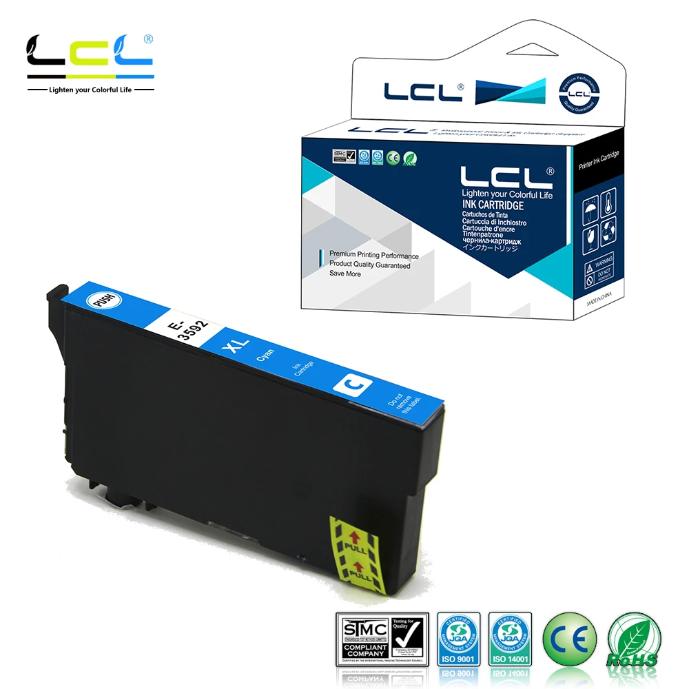 LCL 35XL T3592 T3593 T3594 (1-Pack) чернильный картридж совместимый для Epson WF-4725D | Компьютеры и