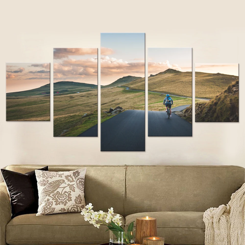 Картина на холсте плакат пейзаж картина Вперед печать настенное искусство