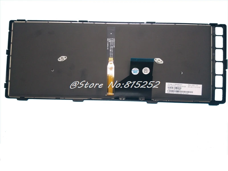 Английская клавиатура с подсветкой для Gigabyte AORUS X3 V138445DS1 2Z703 USX33 S10S YH AZ12EF01 V5 V7