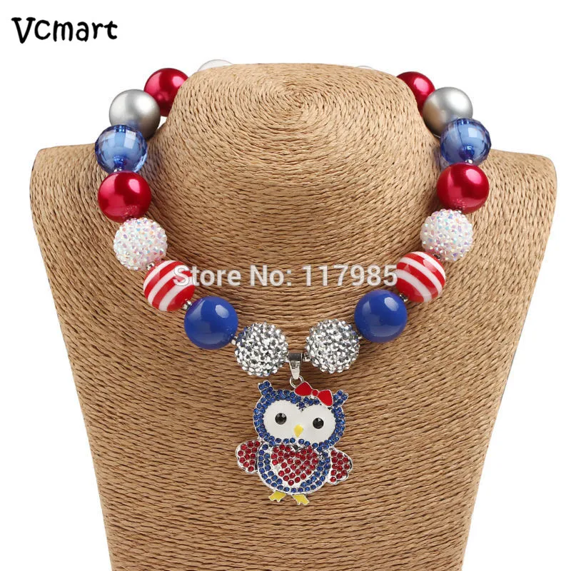 Рождественский подарок 2 шт. 4 июля патриотическая подвеска в виде совы со