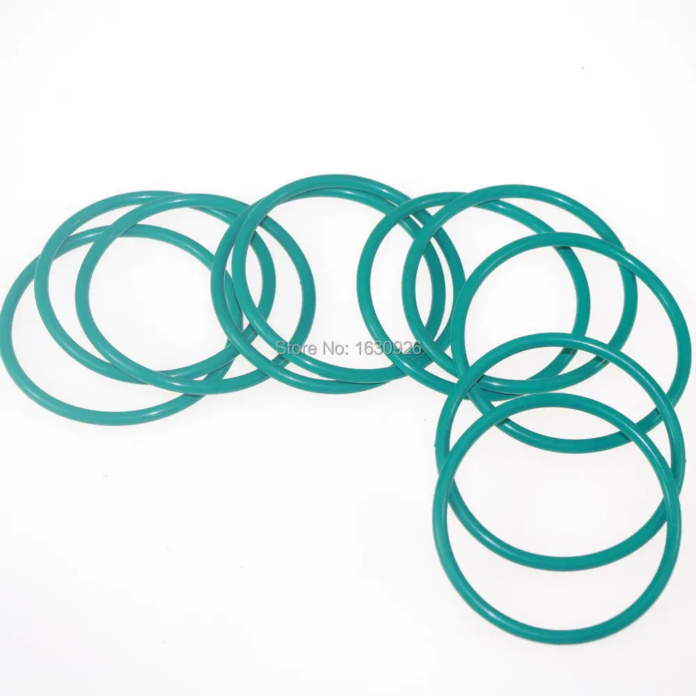 

QTY2 Fluorine Rubber FKM Outer Diameter 215mm Thickness 3.5mm Seal Rings O-Rings