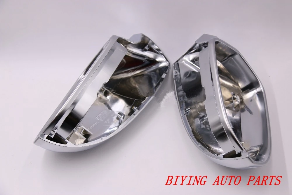 1 pair For Audi A6 C7 matt Silver chrome mirror case rearview cover shell | Автомобили и мотоциклы