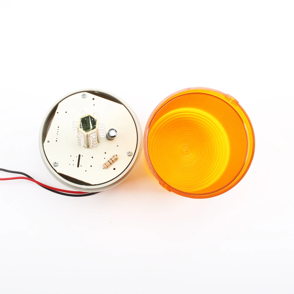 LED 1101 DC 12V 24V 48V красный желтый зеленый синий сигнальная лампа сирена и вращающееся