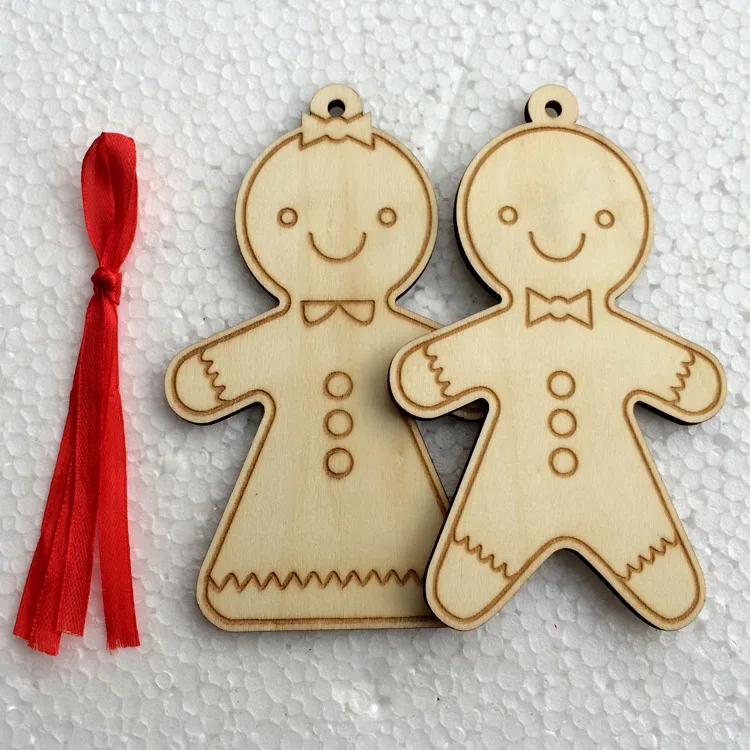 2 компл./упак. креативные деревянные принадлежности для рождественской вечеринки