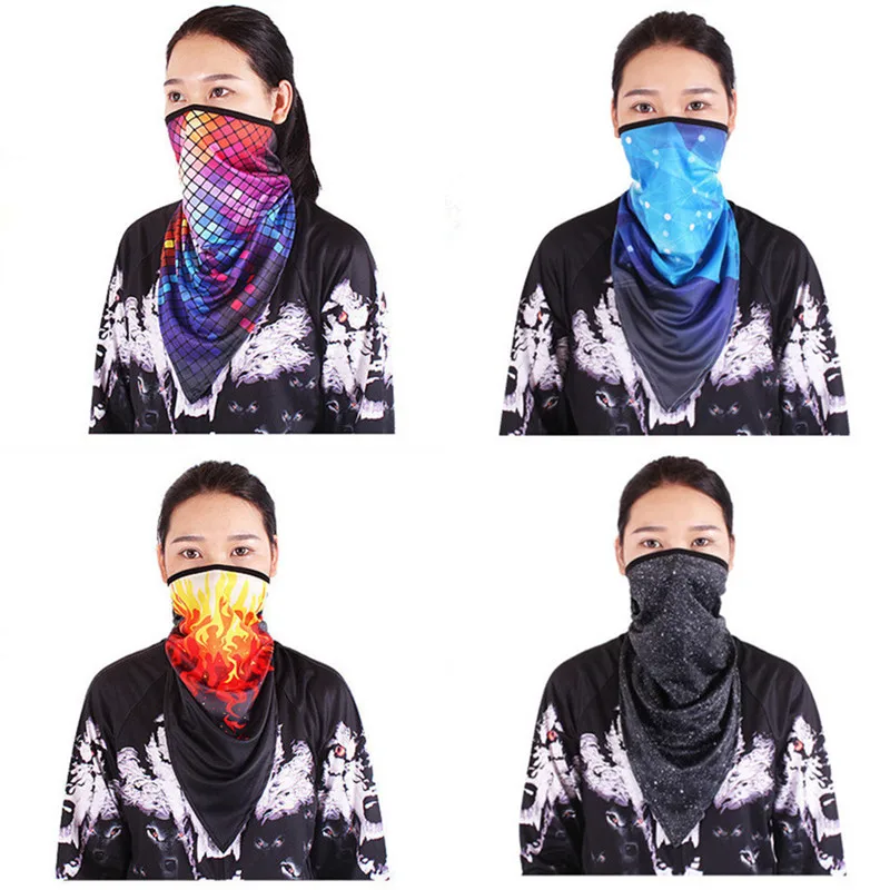 Шарфы банданы защита от ветра|scarf magic|bandana scarftriangle scarf |