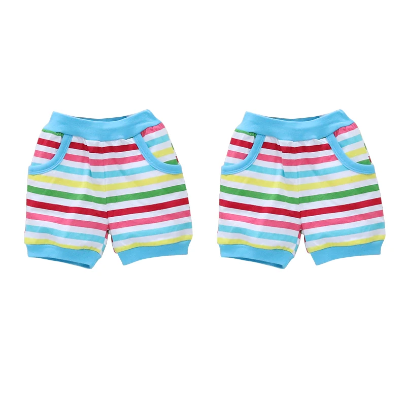 Шорты с карманами из 100% хлопка для маленьких девочек детская одежда мальчиков и