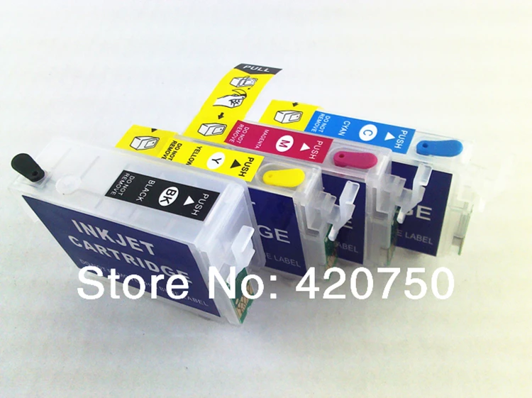 Пустые пополняемые картриджи для Epson T1401 T1404 подходит TX560WD NX635 WF 3520 3530 TX620FWD и т. д. с