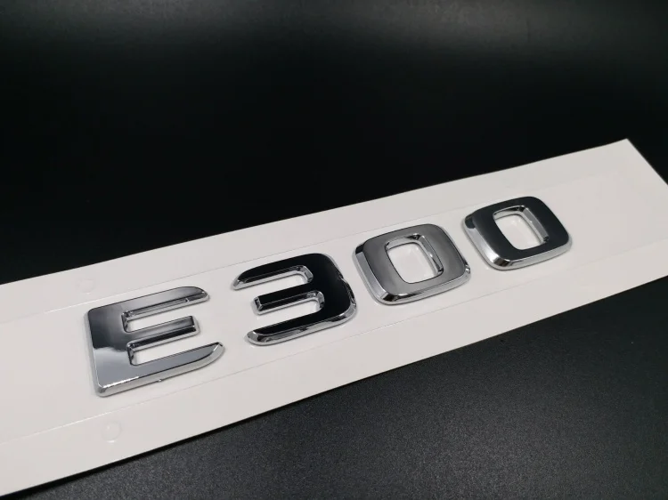 17-18 для Mercedes W211 W212 E-Class наклейка на заднюю эмблему багажника E200 E300 E200L E300L E320L |