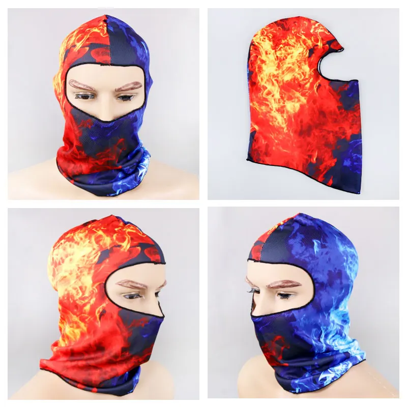 3D уличная велосипедная мотоциклетная спортивная Лыжная Шапка Балаклава для