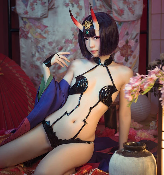 Аниме! Fate Grand Order Shuten-douji Нижнее белье Униформа Косплей Cosutme свободный размер