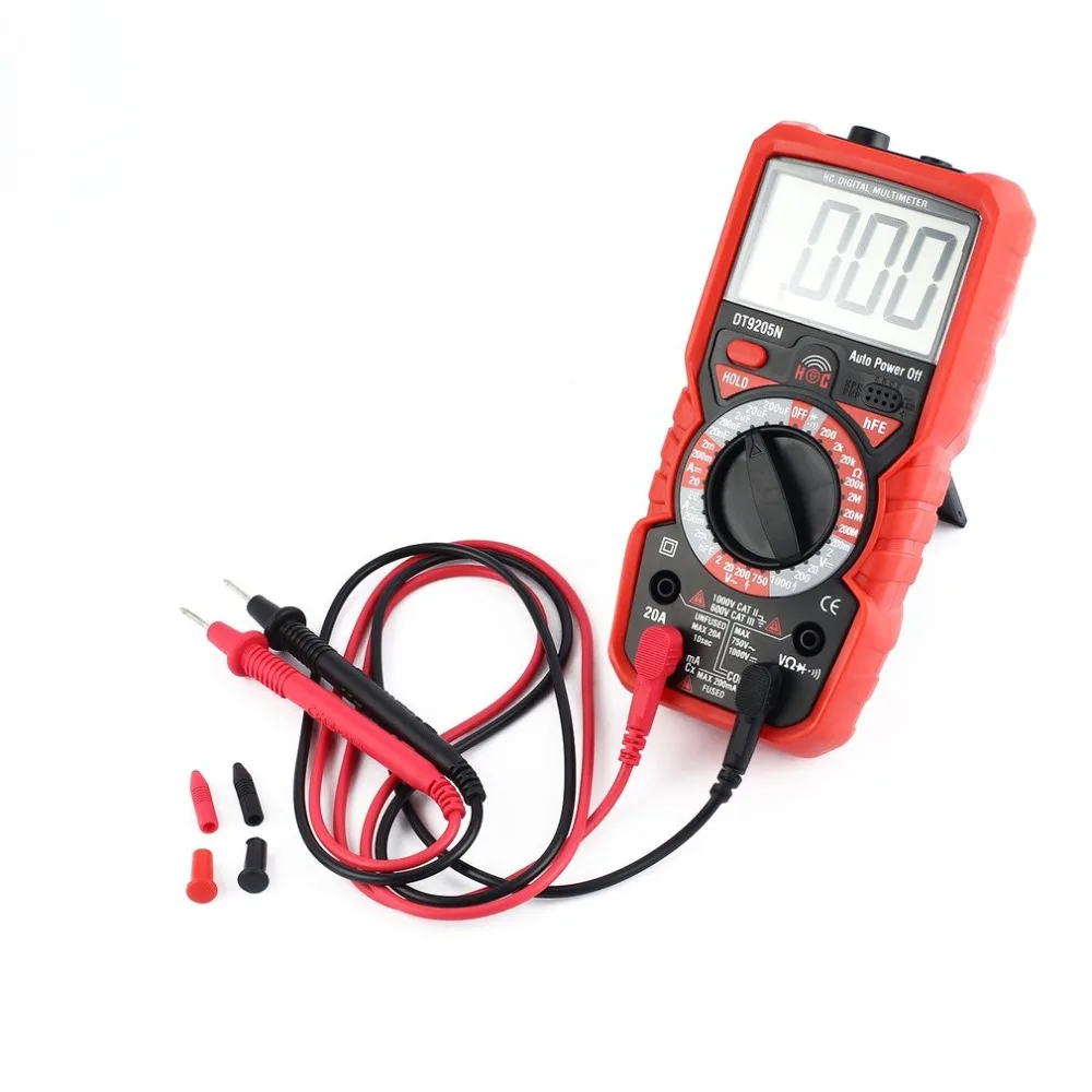 Digital Multimeter 1999 counts Handheld DC/AC Ammeter Voltmeter Ohm Diode Mini Portable Meter Multitester | Инструменты