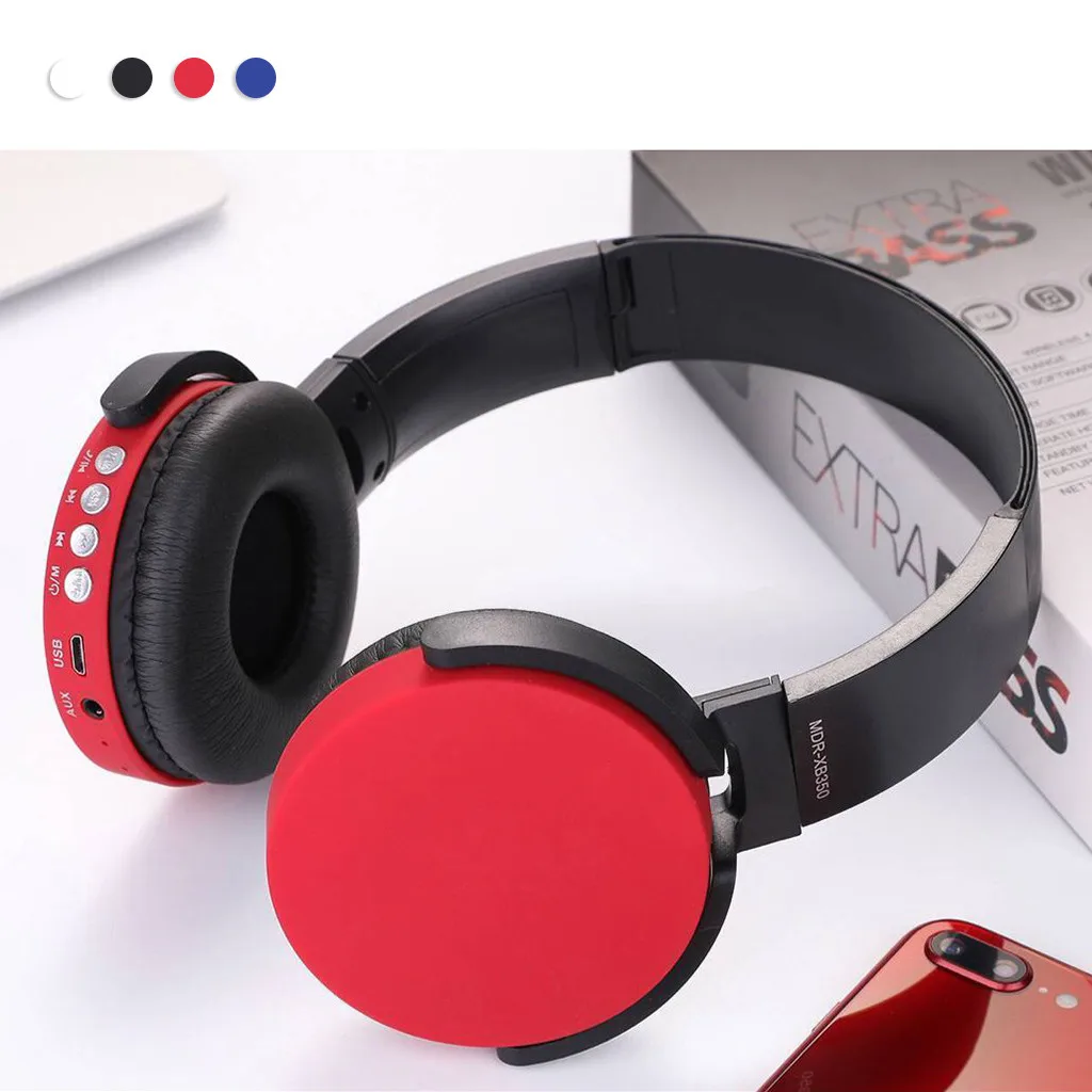 Bluetooth наушники головной телефон Спорт Поддержка подходящие для всех телефонов