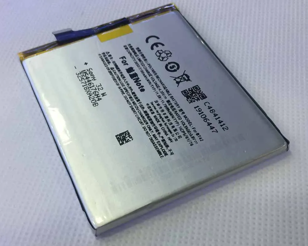 BT42 для M1 Note meilan note батарея мобильного телефона hfy 3 8 V 3050mAh|3.8v battery|battery 3.8vbattery for cellphone