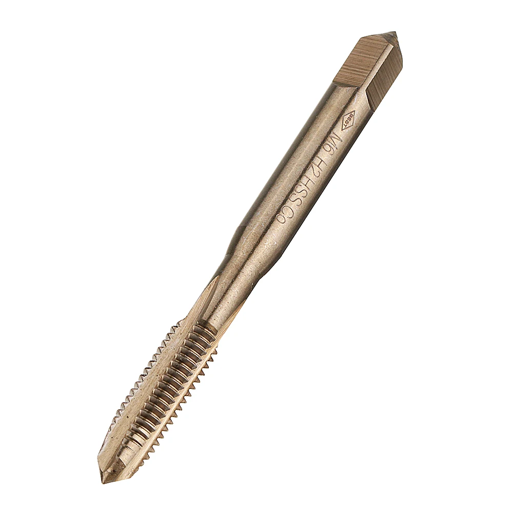 M3-M10 HSS Co M35 машина прямые флейты краны метрический винт кран правая рука резьба заглушка кран дрель