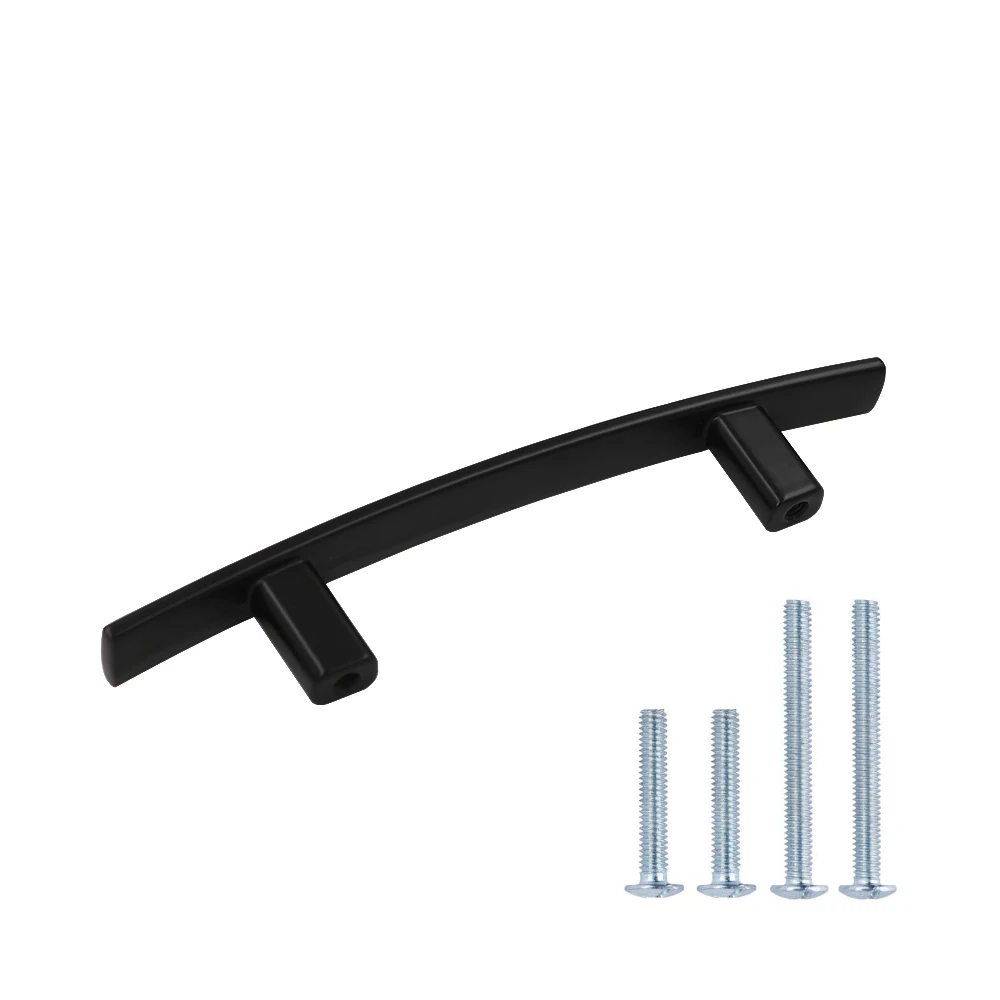 Черные ручки для шкафов ящиков 3 дюйма отверстия центров фурнитура винтажные