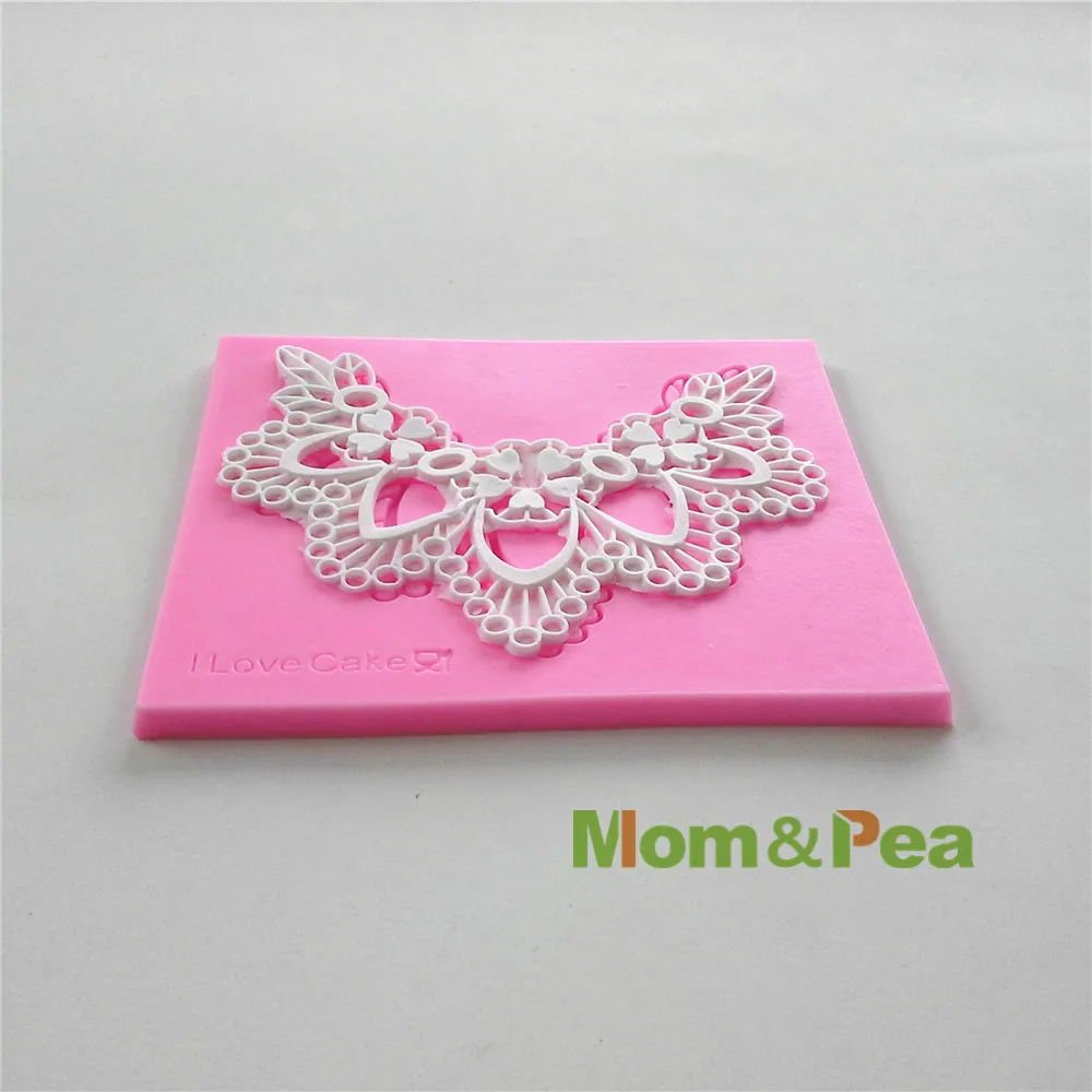 Mom&ampPea 0530 Free Shipping Swag Shaped Silicone Lace Mold Cake Decoration Fondant 3D Food Grade Mould | Дом и сад