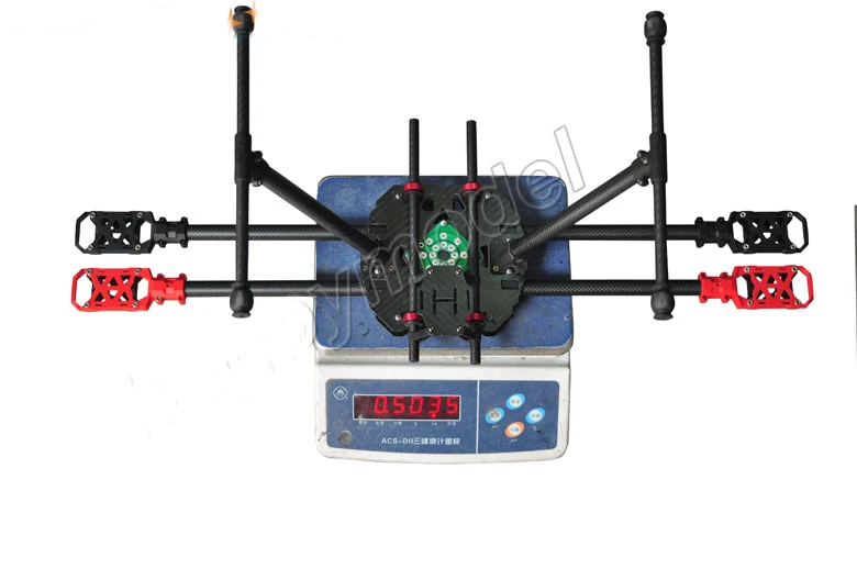 Складной Квадрокоптер Hummingbird HM650 из углеродного волокна/четырехосная стойка/рама