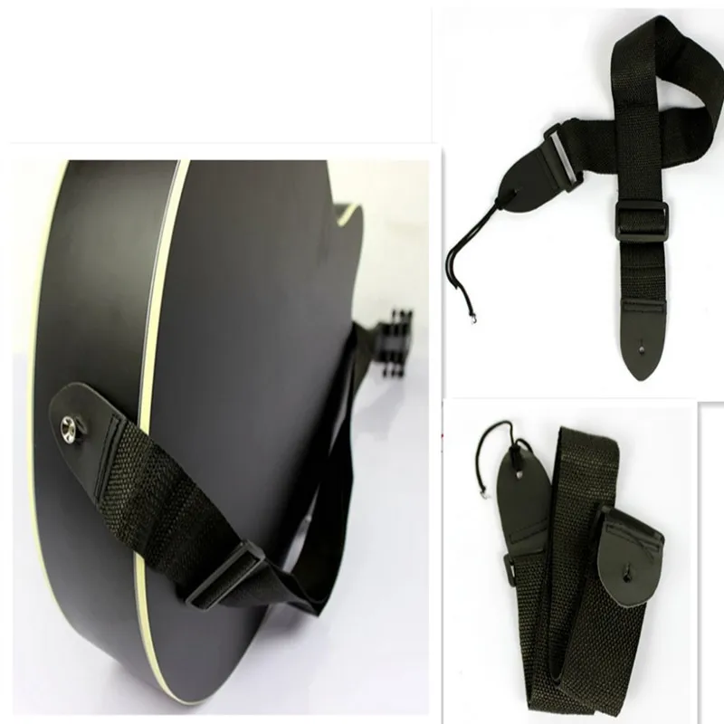 SOACH гитара искусственная черный ремешок регулируемый нейлоновый гитарный