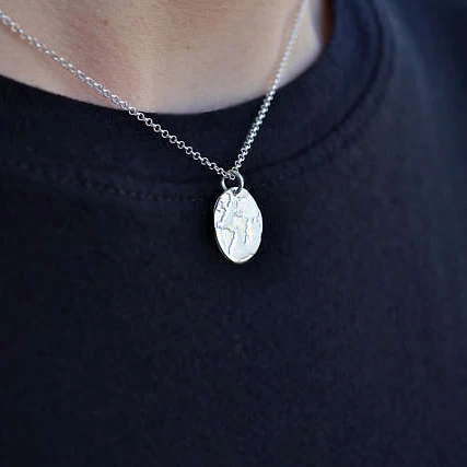 Ожерелье с изящной подвеской в виде карты мира для женщин | Украшения и