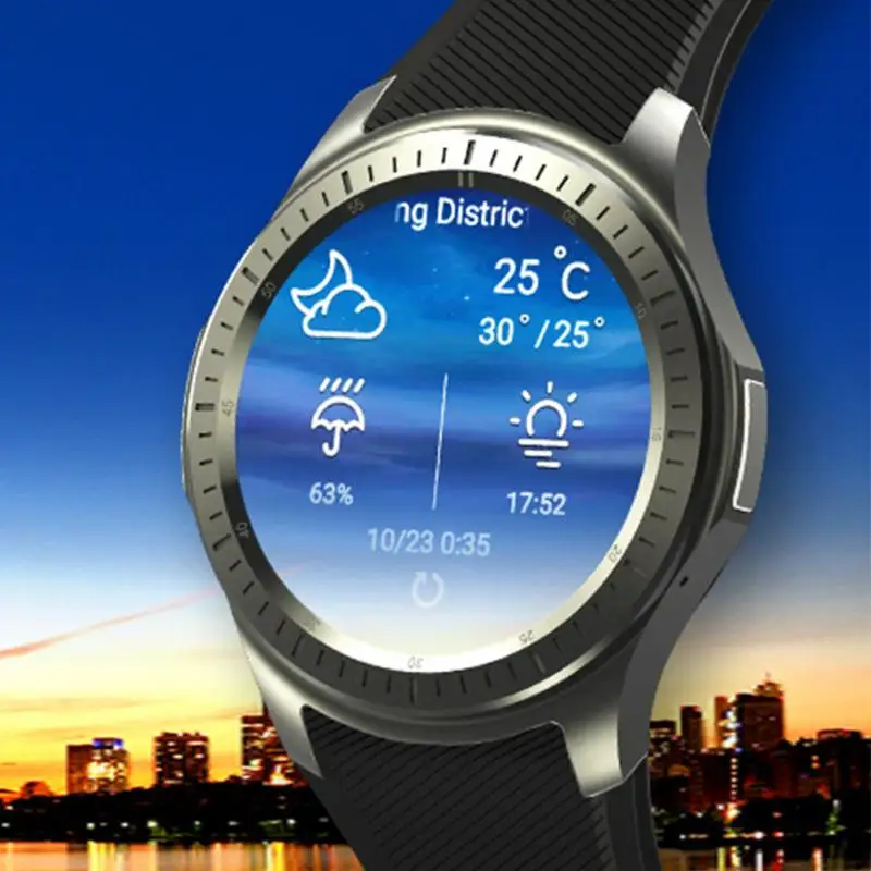 Высокое качество Новый DM368 smart watch карты телефон Wi Fi сердечный ритм метр движения