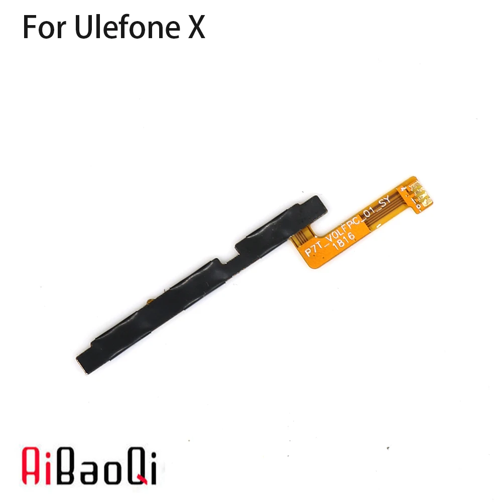 AiBaoQi новый оригинальный главный Ulefone X включение/выключение питания + Громкость FPC