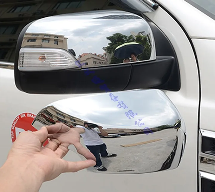 ABS Хромированная дверная боковая зеркальная Накладка для Ford Ranger 2015