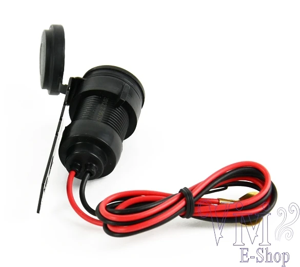 New Black 12V Waterproof USB Motorcycle Charger Motorbike Power Adapter Cargador Mobile Phone Car Free Shipping SJM | Автомобили и