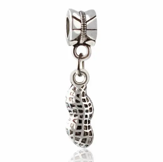 Btuamb European Crystal Mickey Love Heart Flower Leaves Tassel Pendant Beads Fit Pandora Charm Bracelets Women Making Colares | Украшения и - Фото №1
