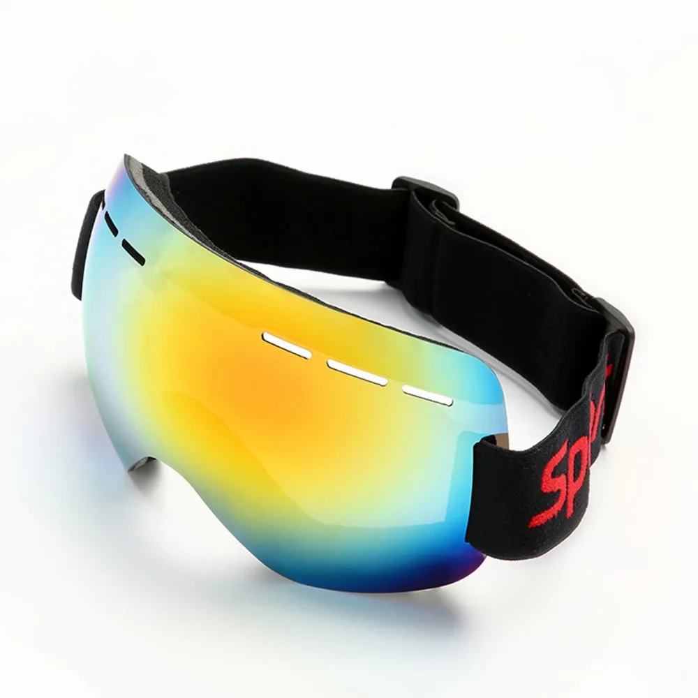 ROBESBON Ski Goggles Double Layers UV400 Anti-fog Big Sking Mask Glasses Skiing Men Women Snow Snowboard | Спорт и развлечения