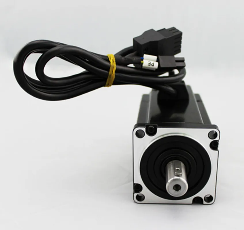 Однофазный 220V 200w 0.2KW 0.64N. m 3000rpm 60mm AC Серводвигатель комплект привода 2500ppr с кабелем