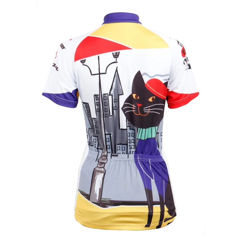 Паладин &quotждать&quot женские короткий рукав Велоспорт Джерси велосипед рубашка