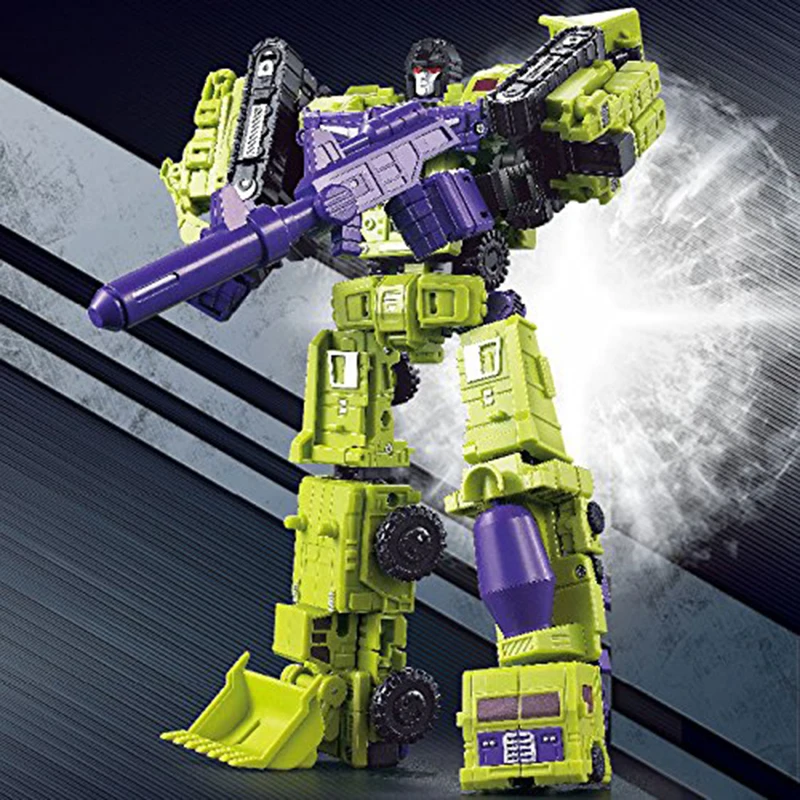 WJ трансформация GT Engineering Devastator Combiner 6в1 металлические игрушки из сплава фигурка автомобиля грузовик модель подарок для детей мальчик