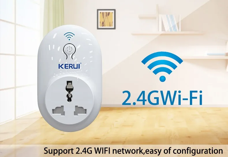 KERUI домашняя офисная Автоматизация AU/US/EU/UK вилка беспроводная WiFi IOS Android приложение дистанционное управление интеллектуальная умная розетка