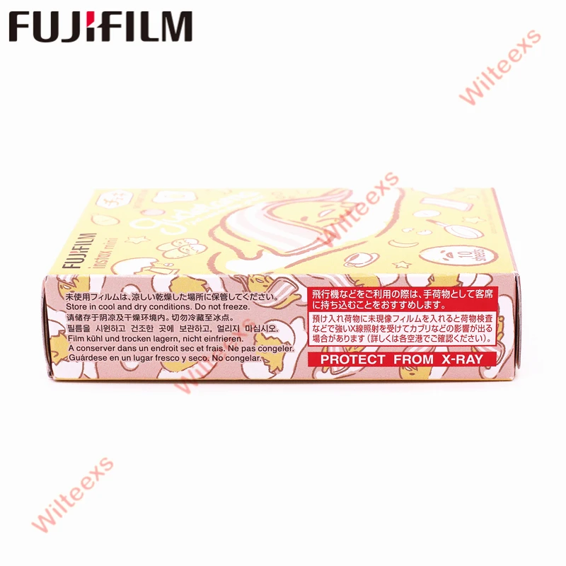 Оригинальная пленка Fujifilm Fuji Instax Mini 8 Gudetama 10 листов для мини 11 9 7 50s 7s 90 25 Share SP 1 2