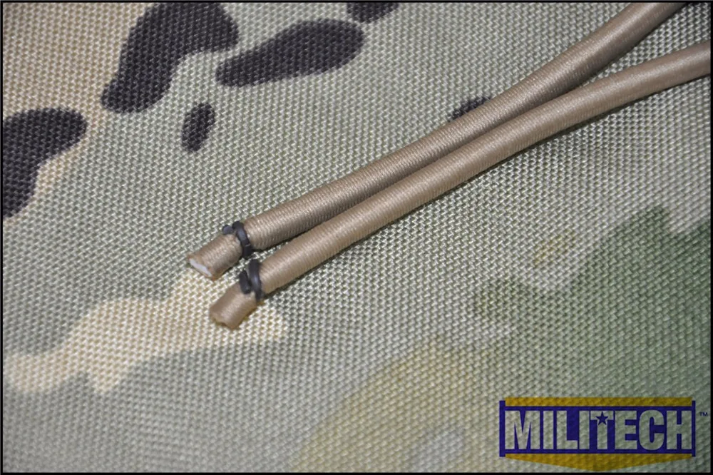 Военные Coyote коричневые цветные банджи CB шнуры с крючком для шлема на шлем NVG Rails