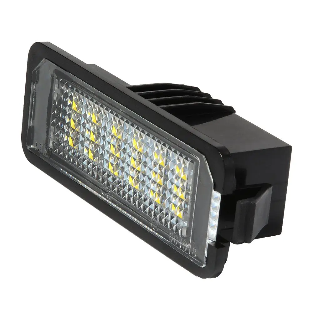 2 шт. номерной знак 18 LED 3528 SMD с декодером для гольфа 4/5/6 жук ПАССАТ поло Seat Altea |