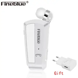 Новейшая беспроводная деловая Bluetooth-гарнитура Fineblue F990, спортивные наушники с телескопическим зажимом, стереонаушники с вибрацией