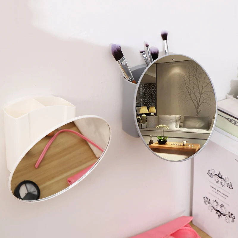 Ящик для хранения ванной комнаты настенный фотобокс органайзеры кистей макияжа