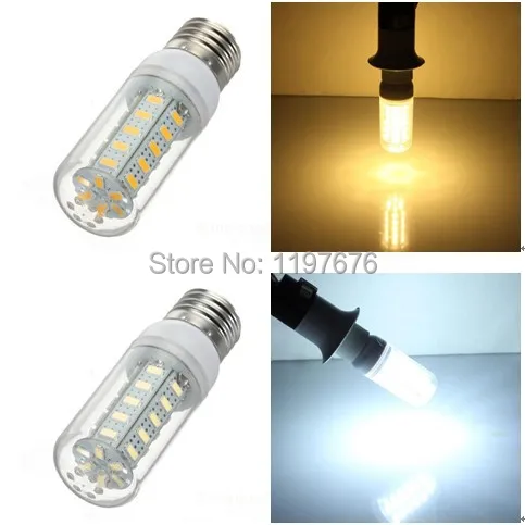 Светодиодные лампы-кукурузы E27 SMD5730 24 светодиода 36 светодиодов 48 56 светильник на 9
