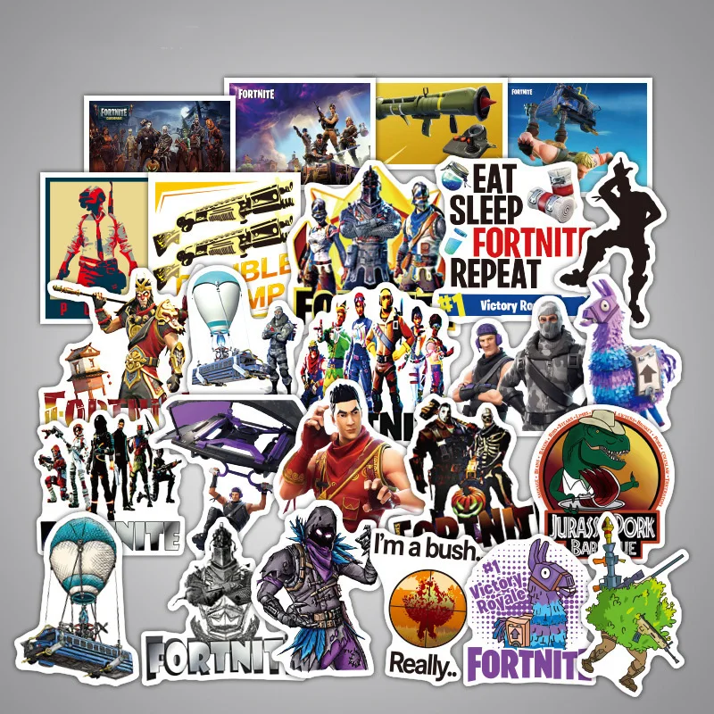100 шт./лот наклейки из игры для компьютера PS4 Pad Телефон Ноутбук телевизор