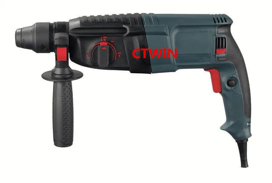 Профессиональная дрель для бетона 800 Вт 26 мм без сверл электрический молоток с