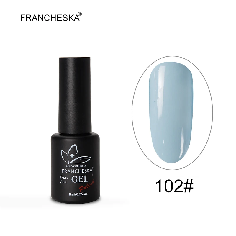 uv gel -102 Коди Гель лак для ногтей Коди каучуковая база УФ смолы комплект Unha de гель GelPolish черный белый резиновая основа Топ пальто ногти 42 цвета маникюра гель-лаки kodi лаки для ногтей распродажа - Цвет: uv gel -102