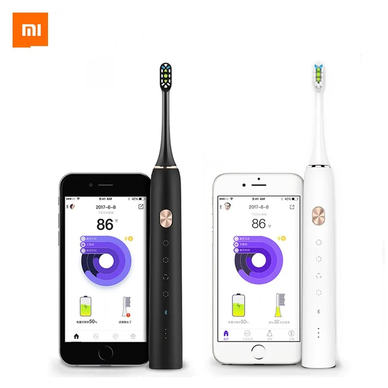 Xiaomi Soocare X3 Soocas Водонепроницаемая электрическая зубная щетка перезаряжаемая звуковая электрическая зубная щетка обновленная ультра звуковая зубная щетка