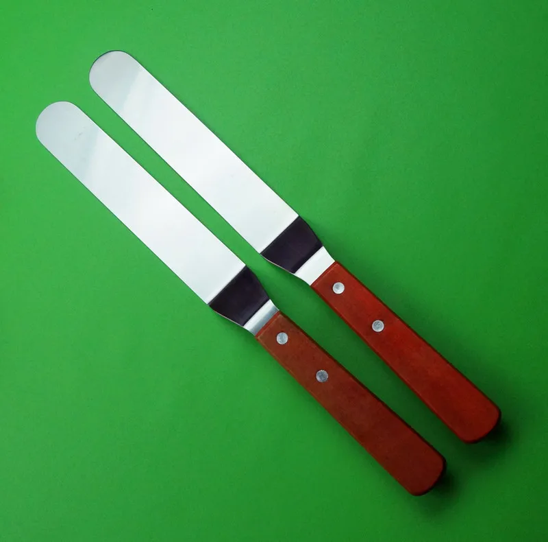 6/8/10 дюймов нержавеющая сталь помадка резак Масло Нож для кремового торта выпечки