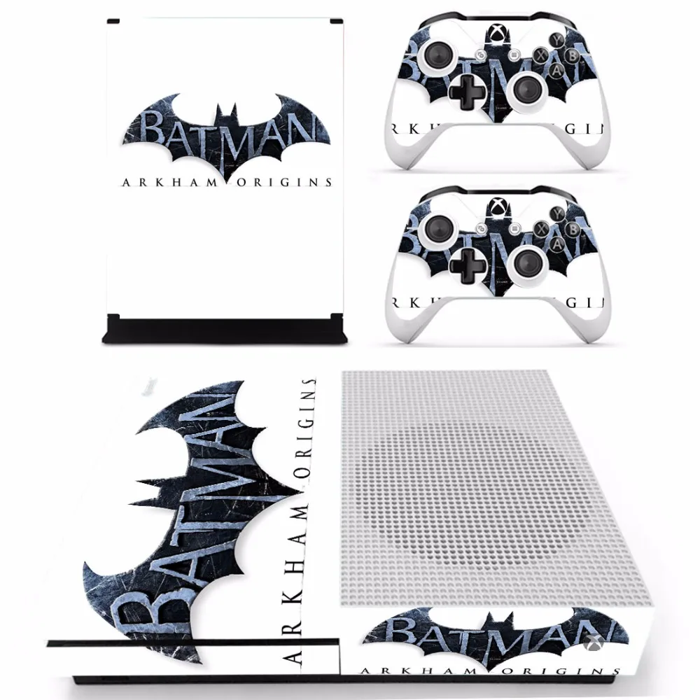 Джокер Бэтмен Супермен кожа Наклейка для microsoft Xbox One S консоль и 2 контроллера для Xbox One S Skins Наклейка виниловая