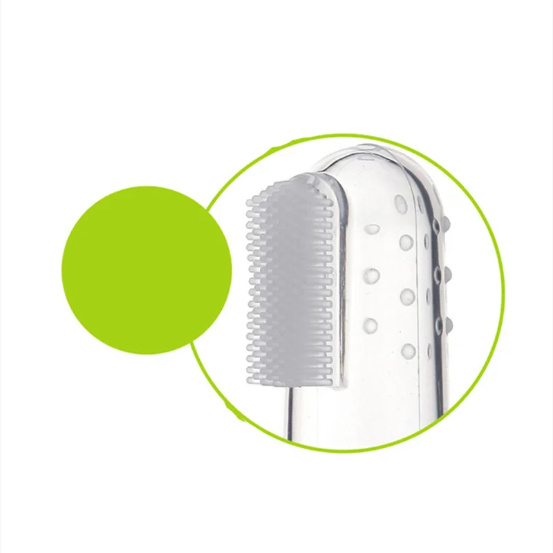 Детский продукт детская зубная щетка мягкая безопасная силиконовая для обучения