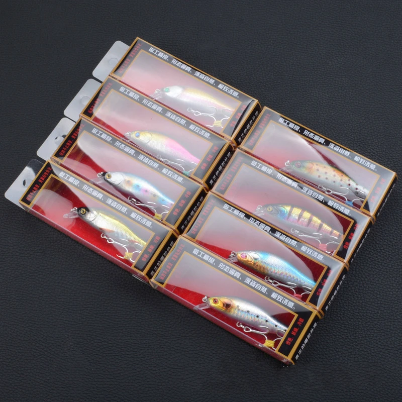 

1Pcs 9cm/9.7g Lifelike Laser Lures Floating Minnow Sea Fish Fishing Artificial Hard Baits Wobblers Crankbait Minnows Pesca Isca