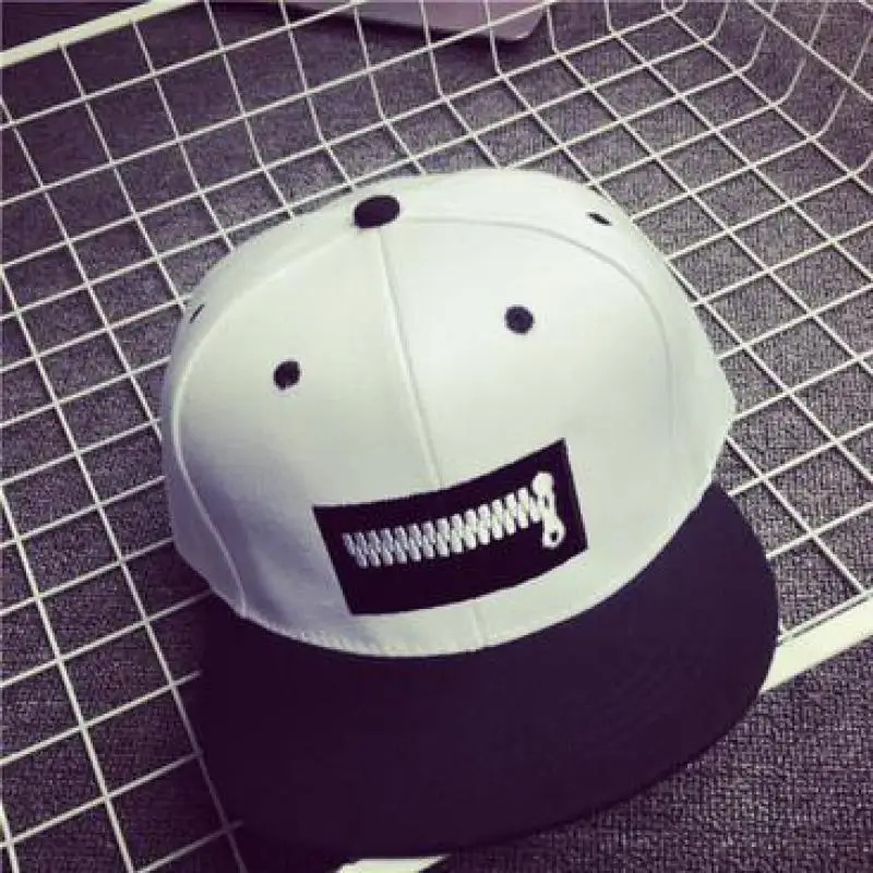 YOCCAS New Personalized Color Slide Hat Men And Women Street Chain Embroidery Baseball Cap Fashion Casquette adult casual | Аксессуары