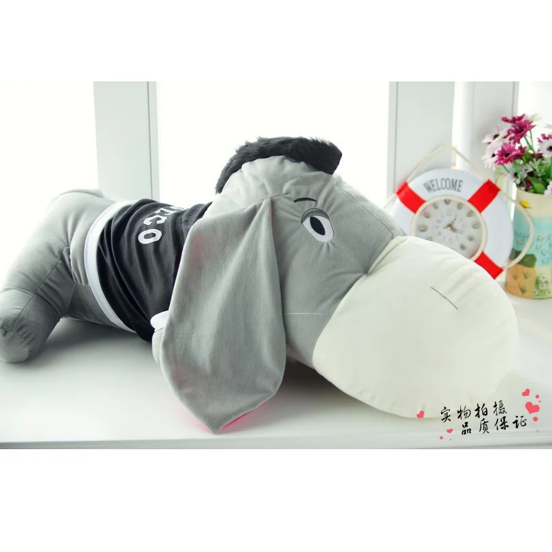 Милый плюшевый Ослик игрушки лежа жесты подушка анимация вещи животных мягкая