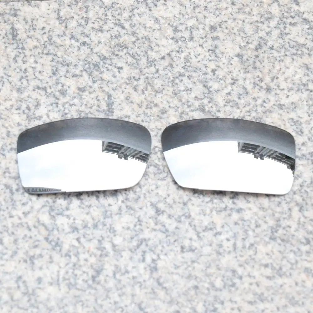 

Поляризованные линзы для солнцезащитных очков Oakley Gascan, серебристые, хромированные, зеркальные, оптовые продажи